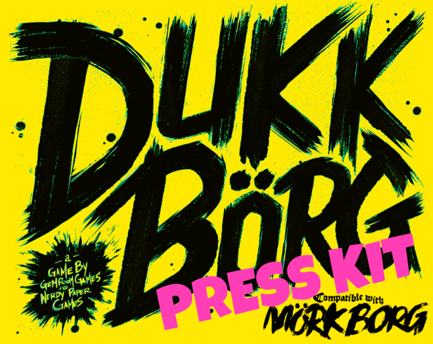 Cover image for DUKK BORG Press Kit