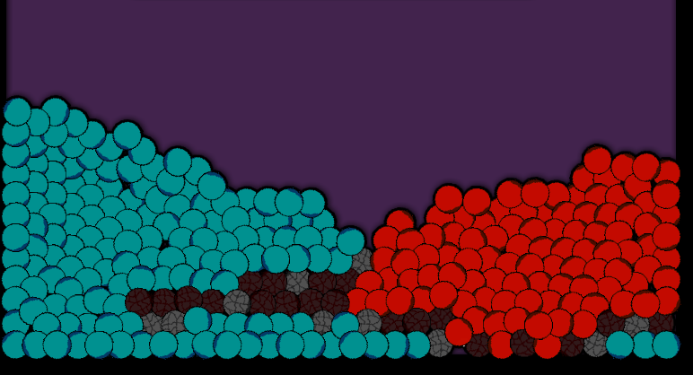 Gdevelop liquid simulation exemple