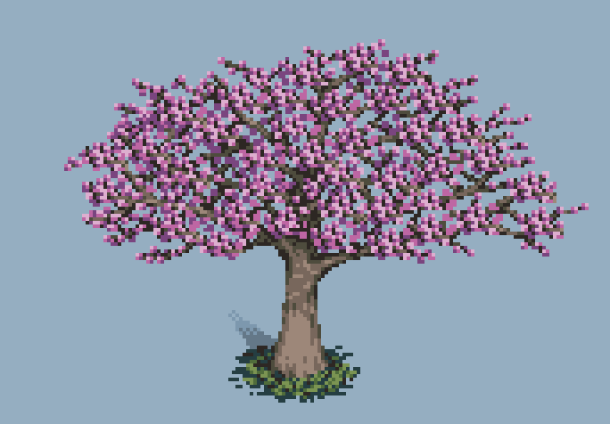 Cherry Blossom Tree : r/drawing