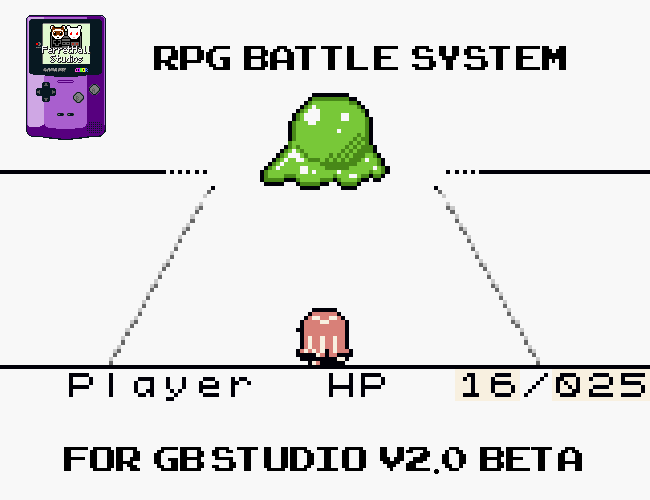 Cover image for FerretHall RPG Battle System V0.25 for GB Studio