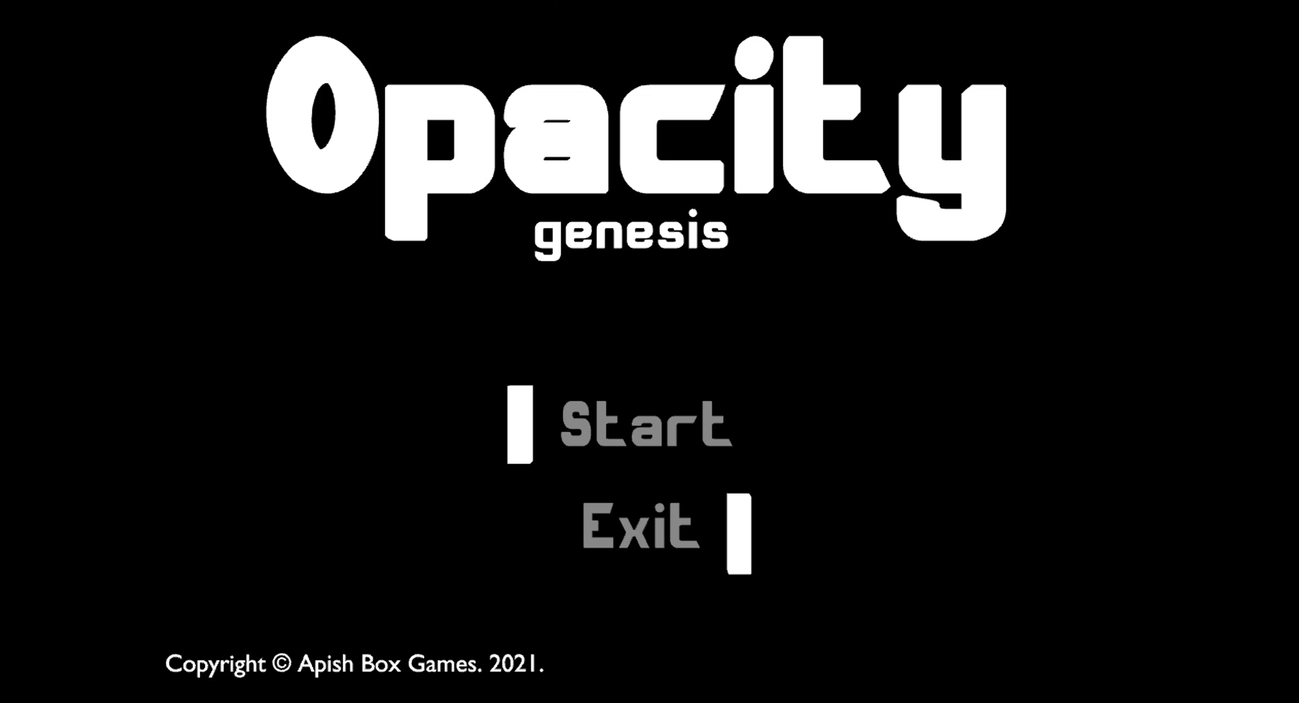 Cover image for Opacity: Genesis