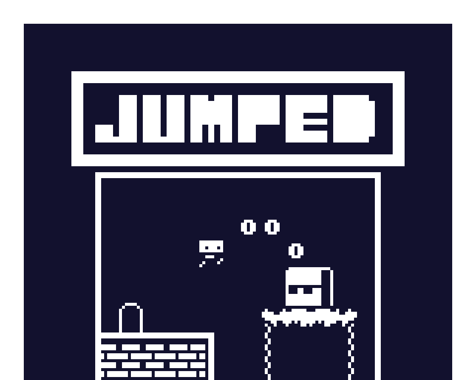 JUMPED - 1-Bit Platformer Tileset