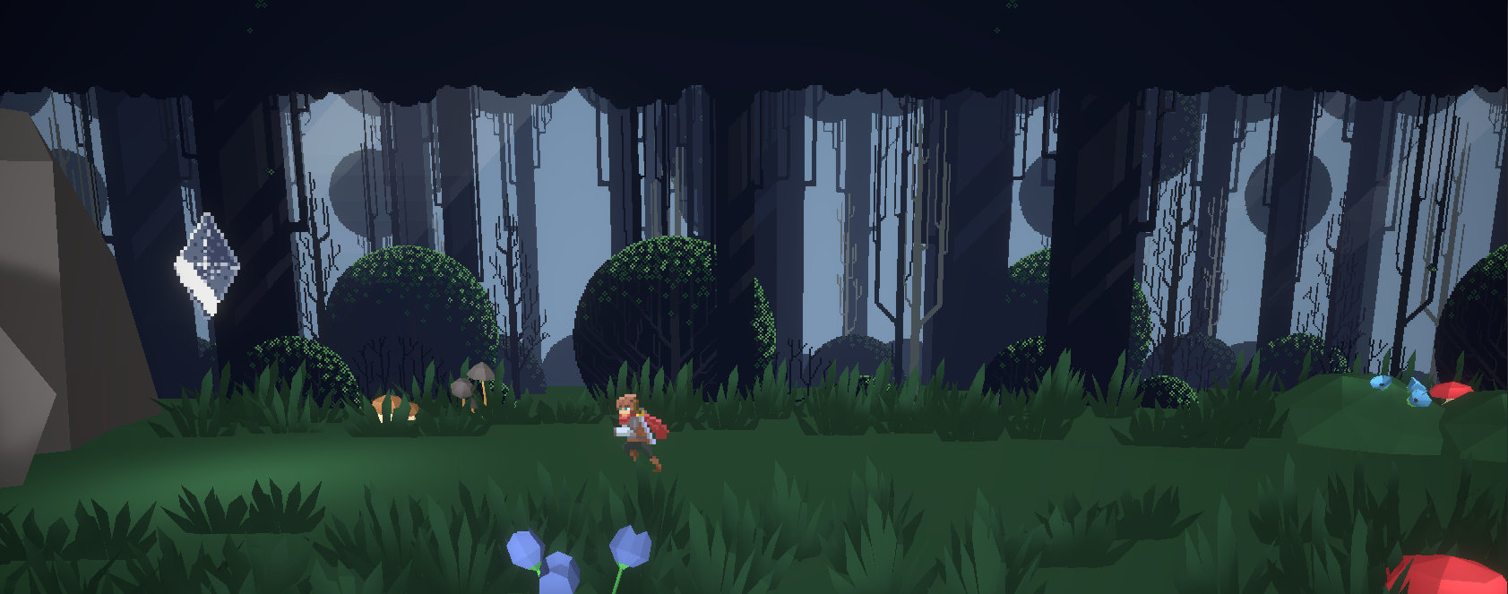 Untitled 2.5D Platformer by Seth Tal