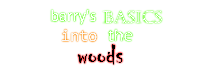 barry's basics into the woods (barry's basics 3)