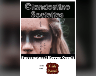 Clandestine Societies Issue One  