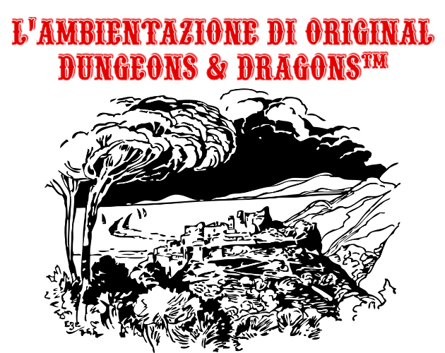 Cover image for L'ambientazione di Original Dungeons & Dragons™