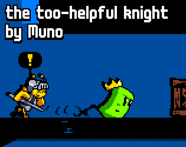 Cover image for The Too-Helpful Knight