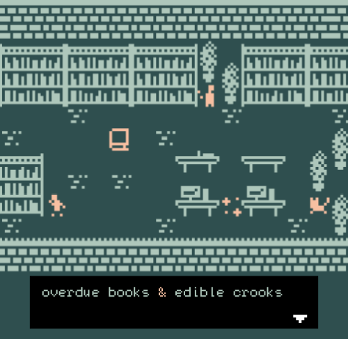 Cover image for overdue books & edible crooks
