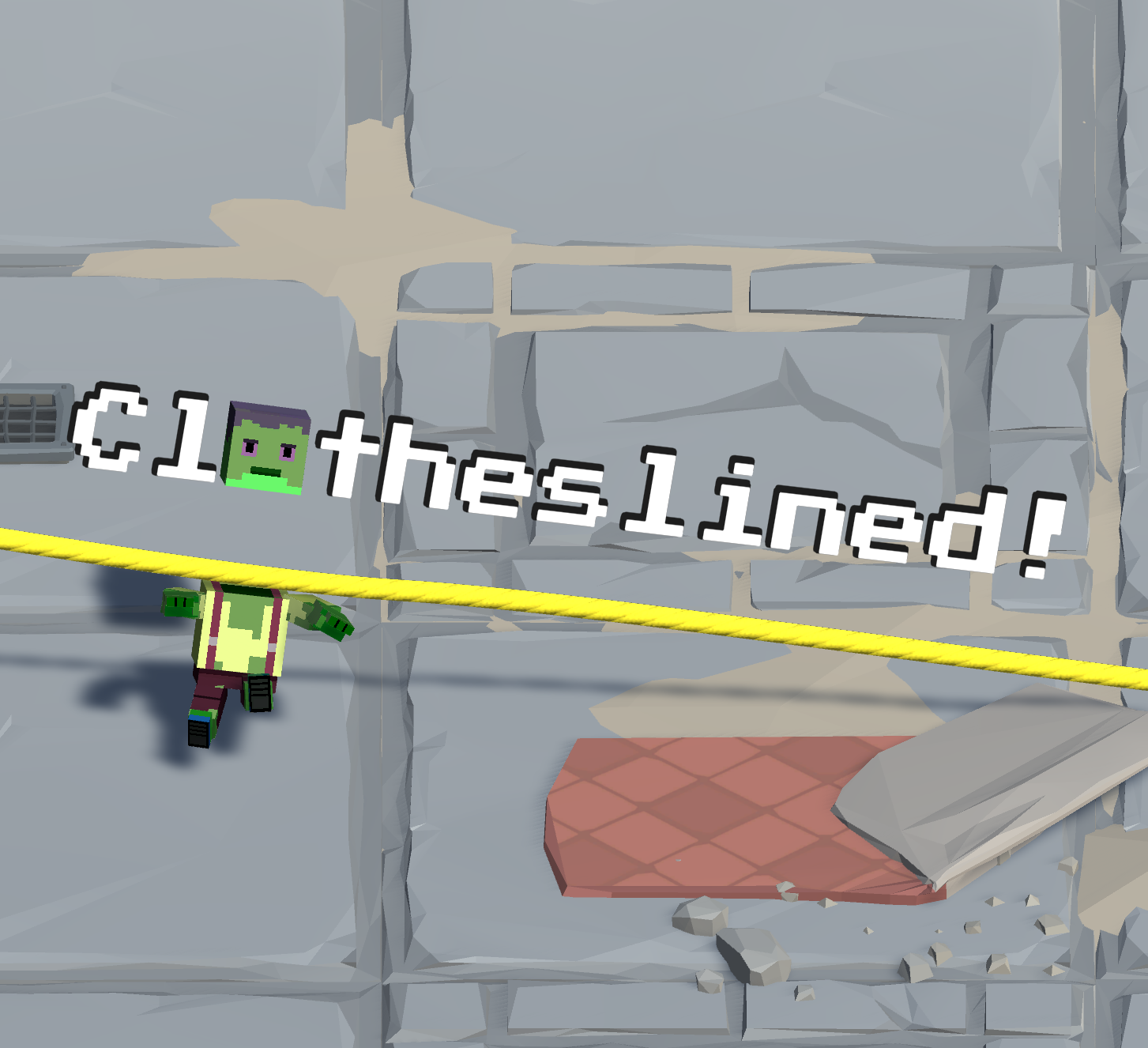 Clotheslined