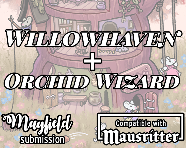 Cover image for The Orchid Wizard / Willowhaven Inn