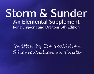 Storm and Sunder  