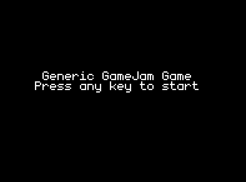 Cover image for Generic GameJam Game for GMTK2021