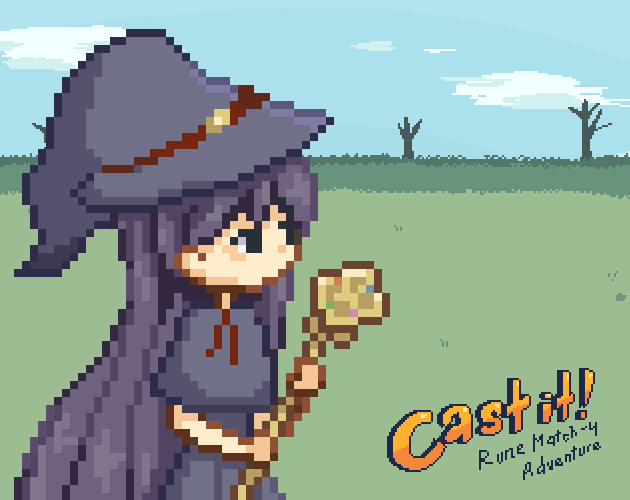 Cover image for Cast It! Rune Match-4 Adventure