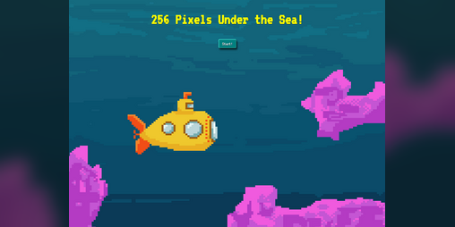Cover image for 256 Pixels Under the Sea