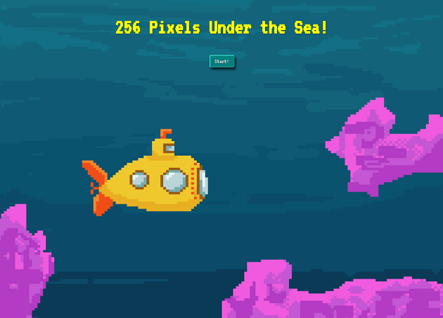 Cover image for 256 Pixels Under the Sea