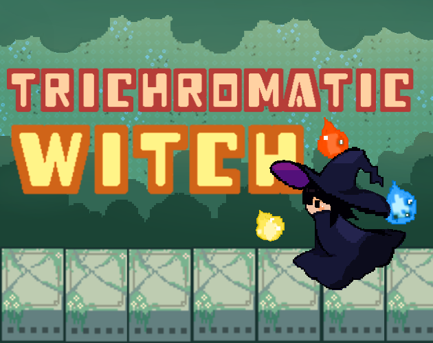 Cover image for Trichromatic Witch