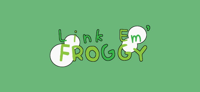 Cover image for Link 'em Froggy!