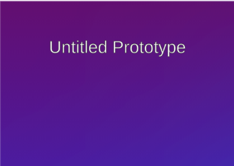 Untitled Prototype