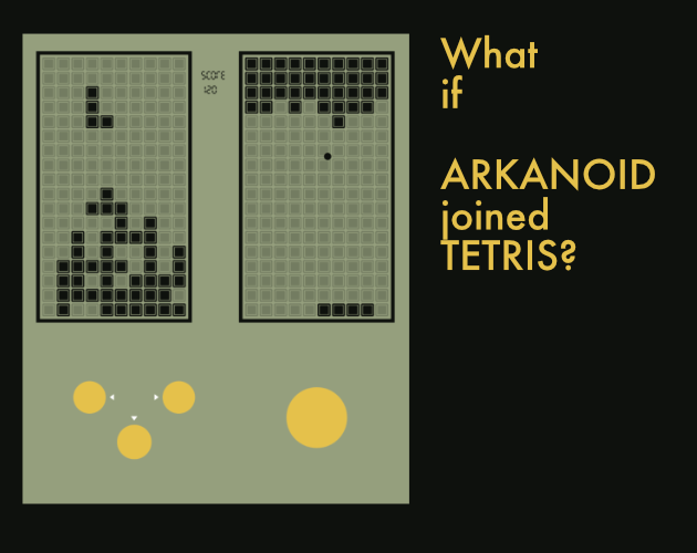 Two games, one score (TETRIS and ARKANOID)