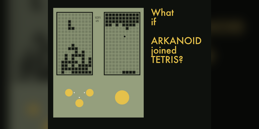 Cover image for Two games, one score (TETRIS and ARKANOID)