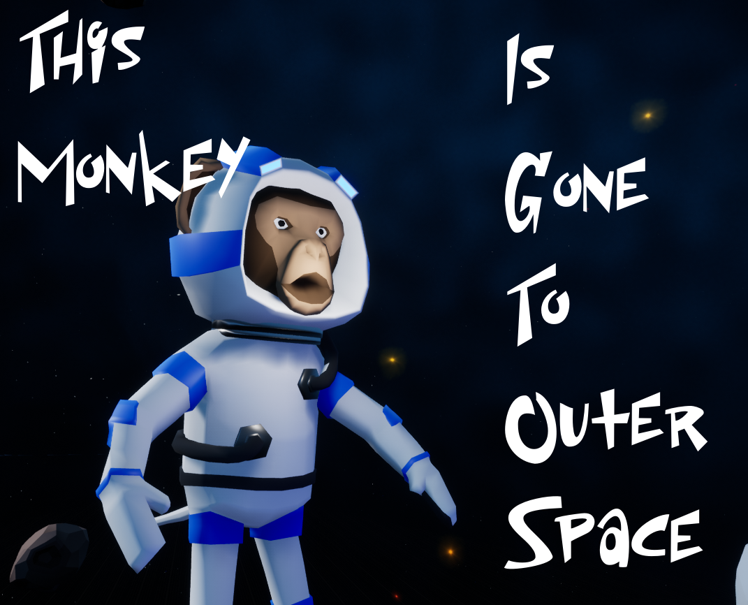 Cover image for This Monkey Is Gone To Outer Space
