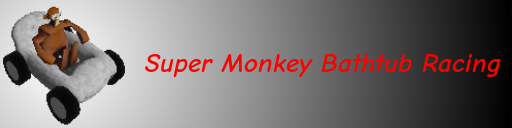 Super Monkey Bathtub Racing