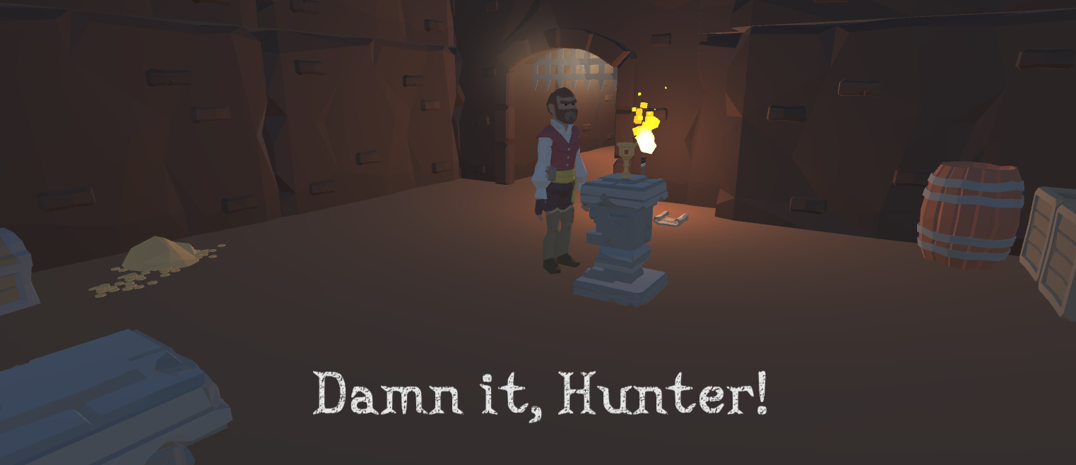 Damn it, Hunter