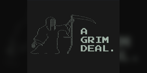 Cover image for A GRIM DEAL.