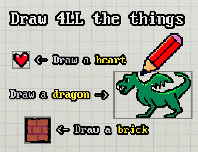 Cover image for Draw 4LL the things