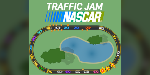 Cover image for Traffic Jam Nascar
