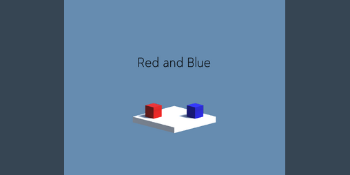 Cover image for Red and Blue