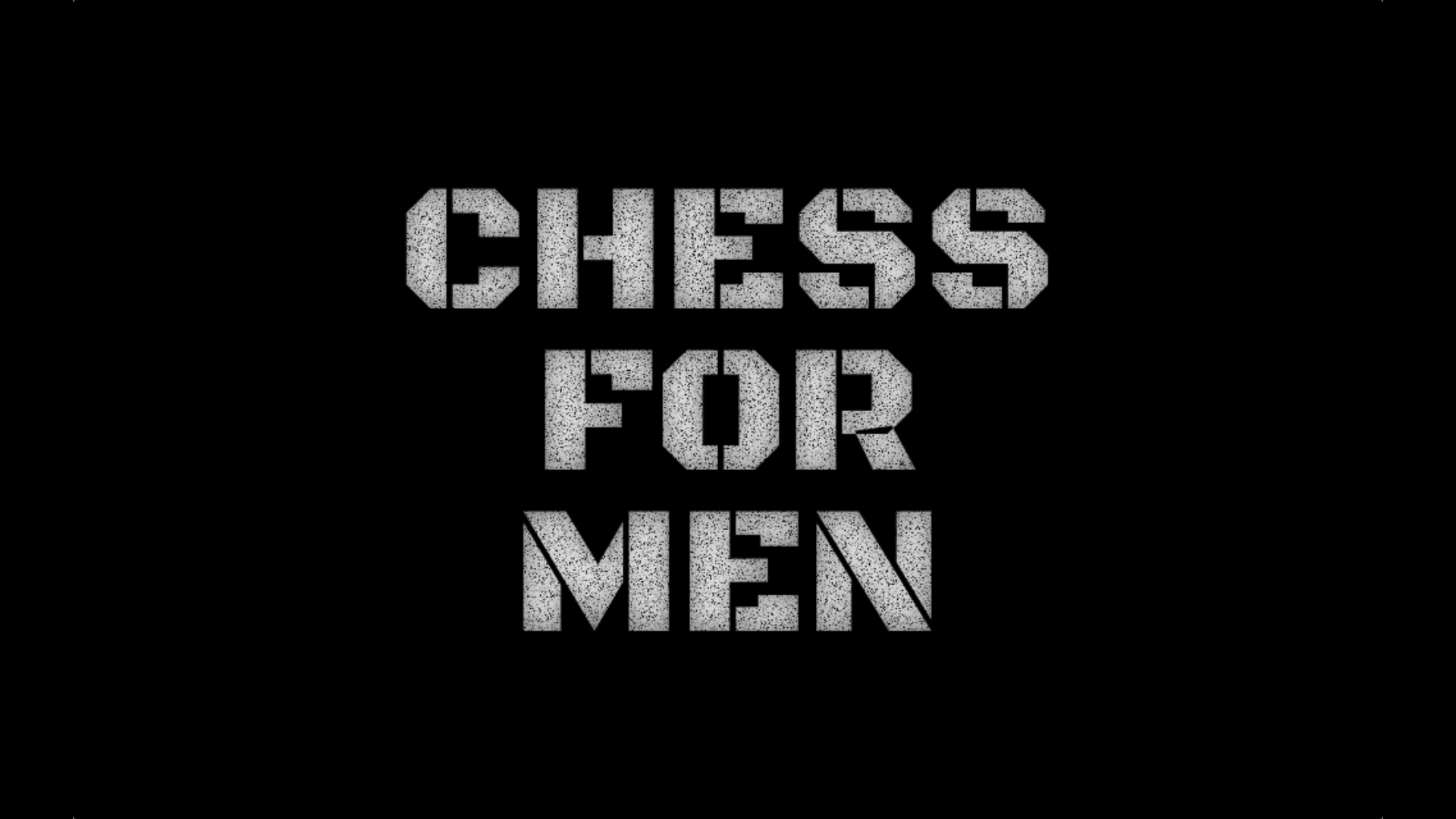 Cover image for CHESS FOR MEN