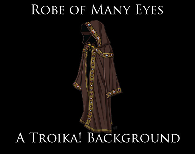 Cover image for Robe of Many Eyes - A Troika! Background