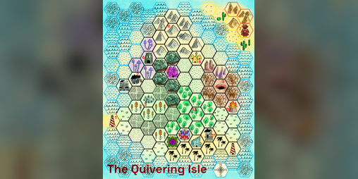 Cover image for The Quivering Isle