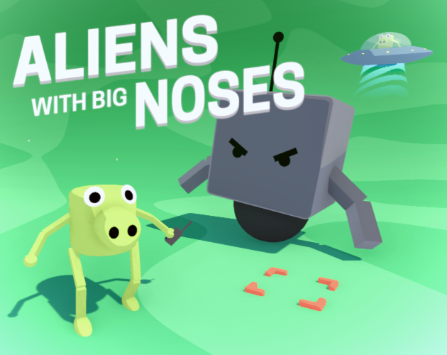 Cover image for Aliens With Big Noses