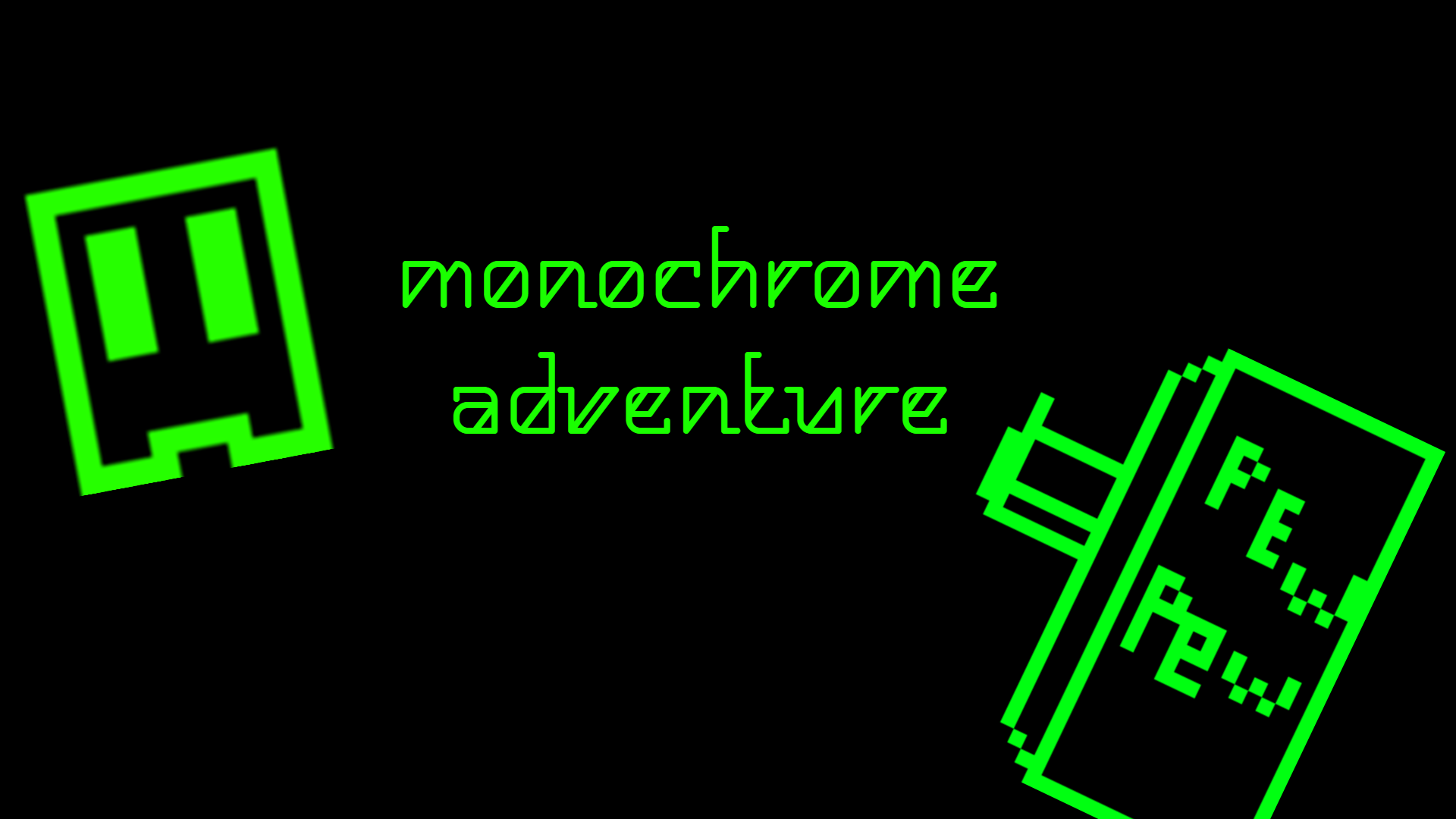 MONOCHROME adventure(gameplay demo)