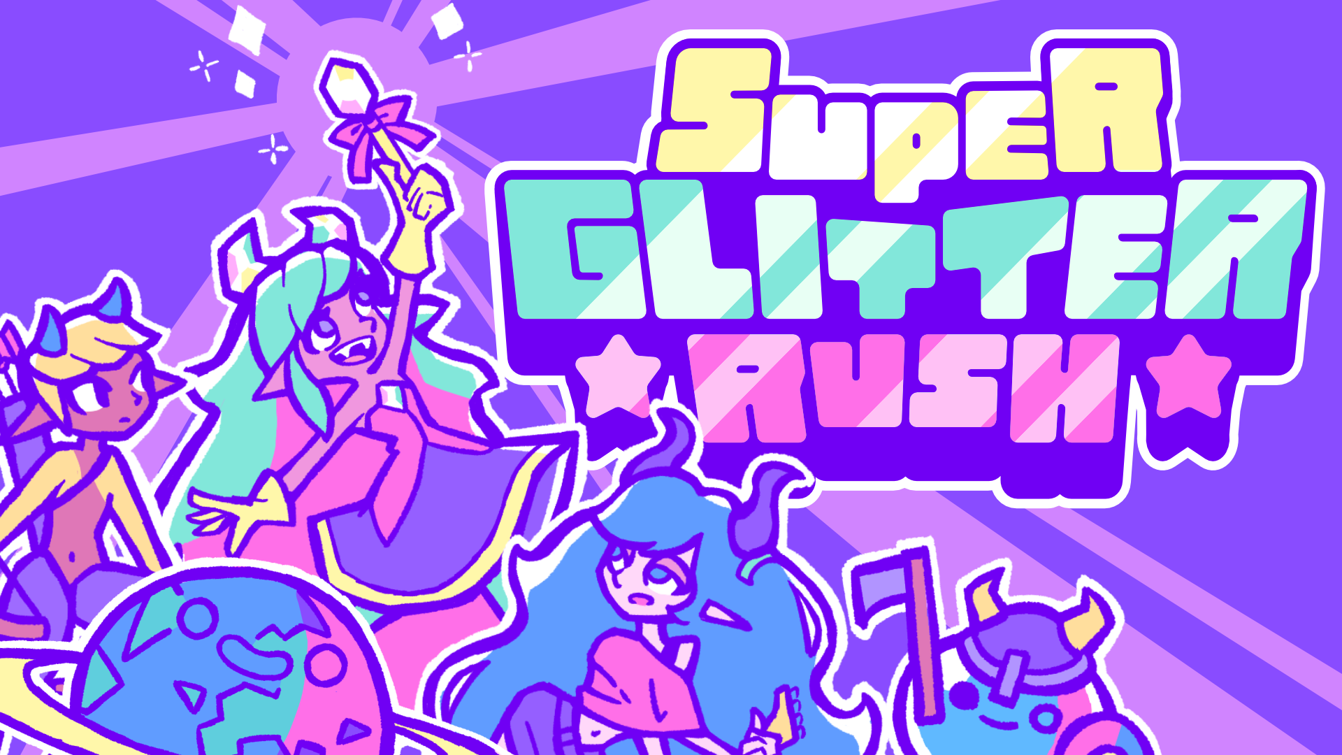 Cover image for Super Glitter Rush