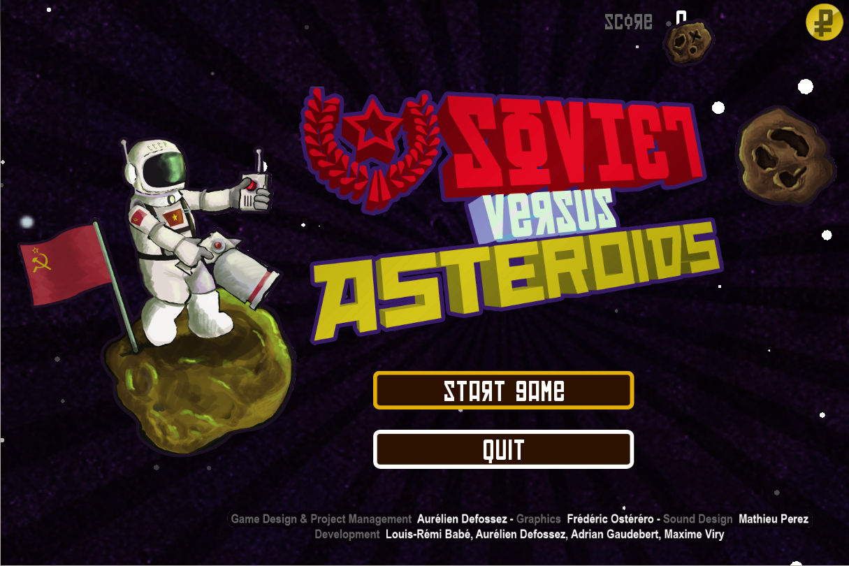 Cover image for Soviet VS Asteroids