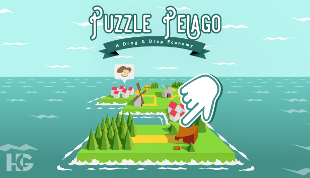 Cover image for Puzzle Pelago - A Drag & Drop Economy