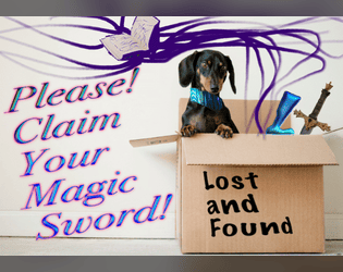Please! Claim Your Magic Sword!  