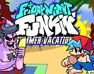 Summer vacation FNF mod (ONLY FOR WINDOWS!) (Credits: FritzSmith1st on  gamebanana by d1eeg0