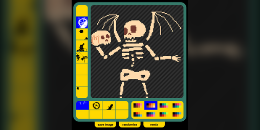 Cover image for make up a kind of skeleton