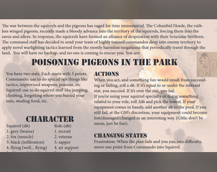 Poisoning Pigeons in the Park  