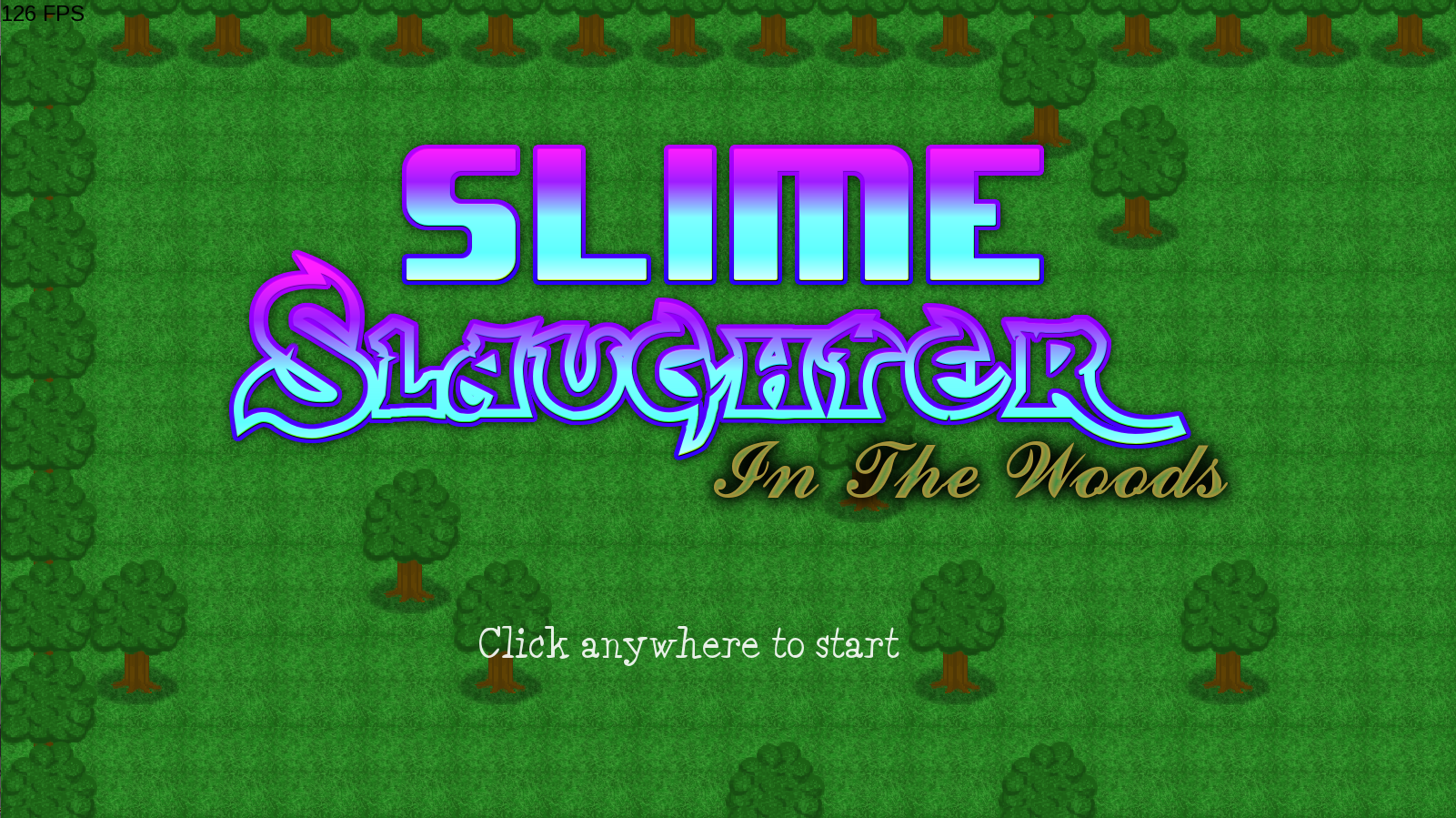 Slime Slaughter In The Woods
