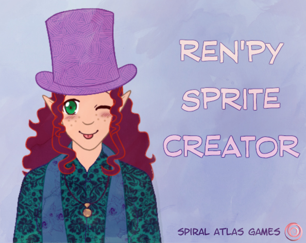 Improved Art and Saving - Ren'py Sprite Creator by Spiral Atlas