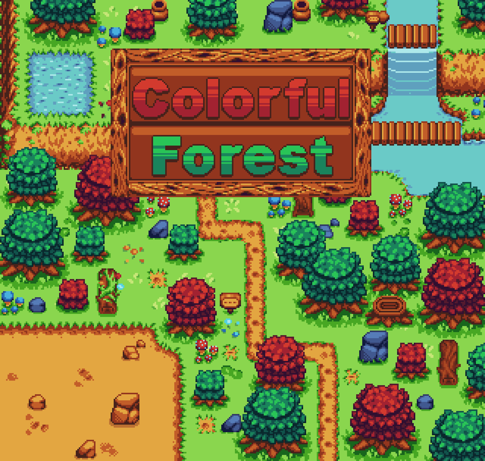 Fantastic Trip | Colorful Forest