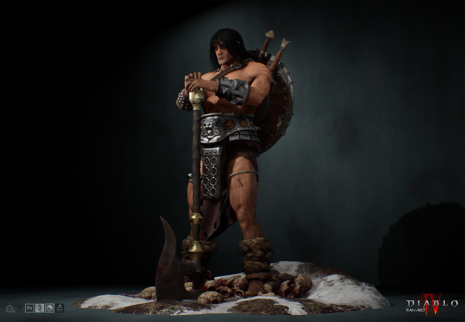 Conan the Barbarian - Diablo4 Fan art