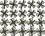 5x4 sprite sheet of a rotating windmill