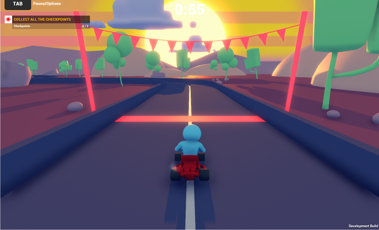 3D Racing Cart Game by jUser