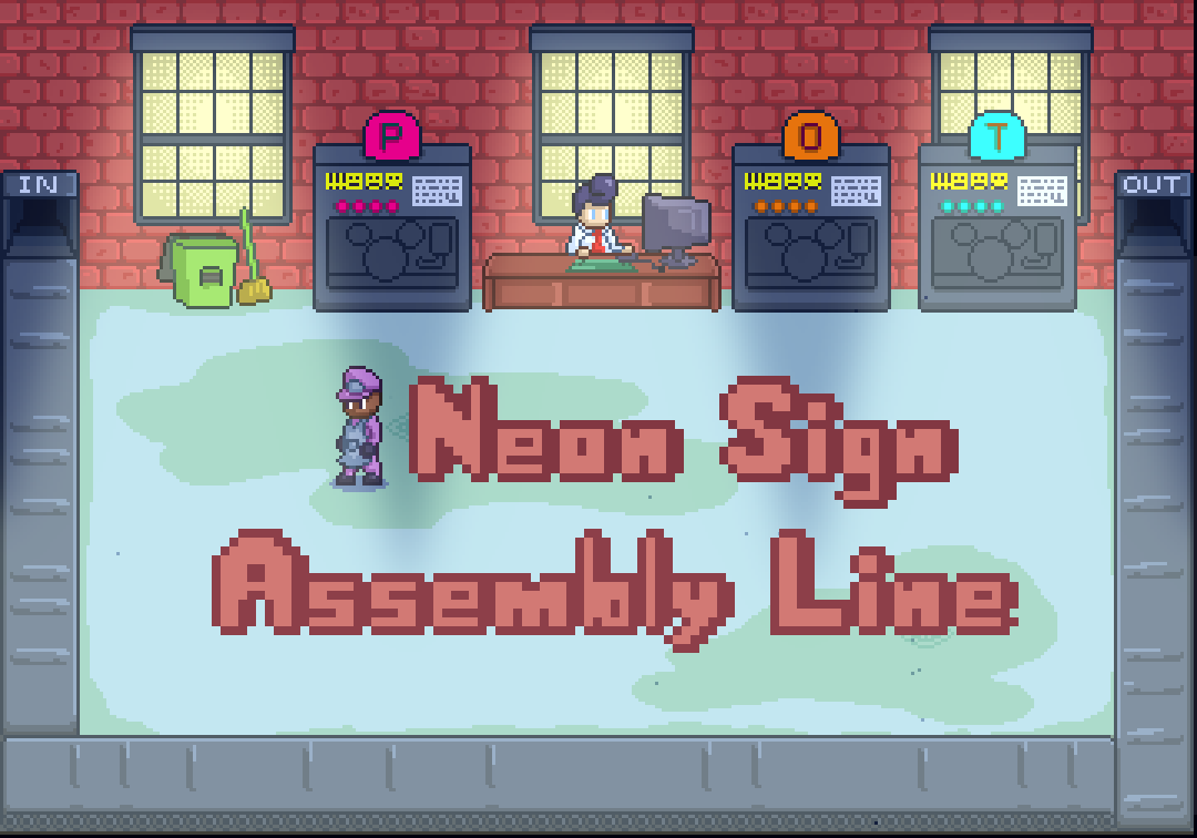Cover image for Neon Sign Assembly Line